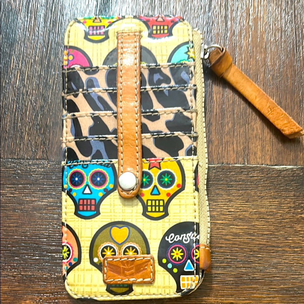 Consuela Card Organizer Sugar Skulls